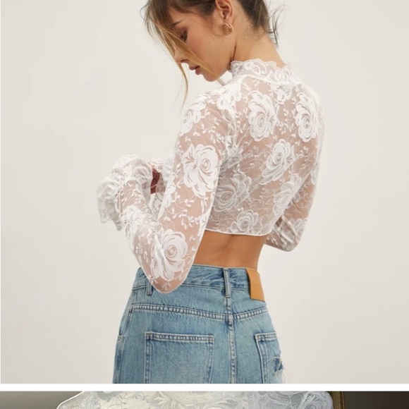Commense lace crop top - Picture 2 of 2